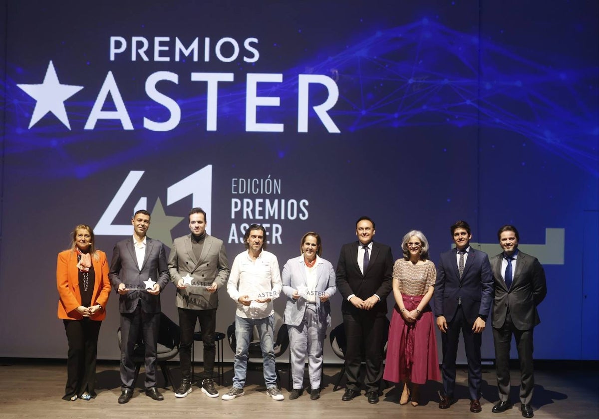 Los galardonados en los 41 Premios Aster de Andalucía