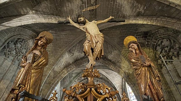 Cristo del Millón del altar mayor de la Catedral de Sevilla
