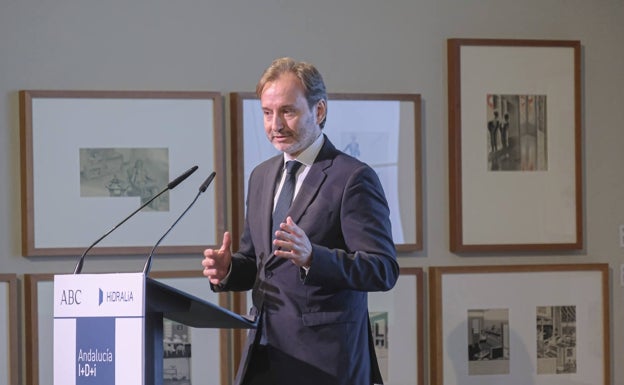 El director de Innovación de Hidralia, Enrique Gutiérrez,
