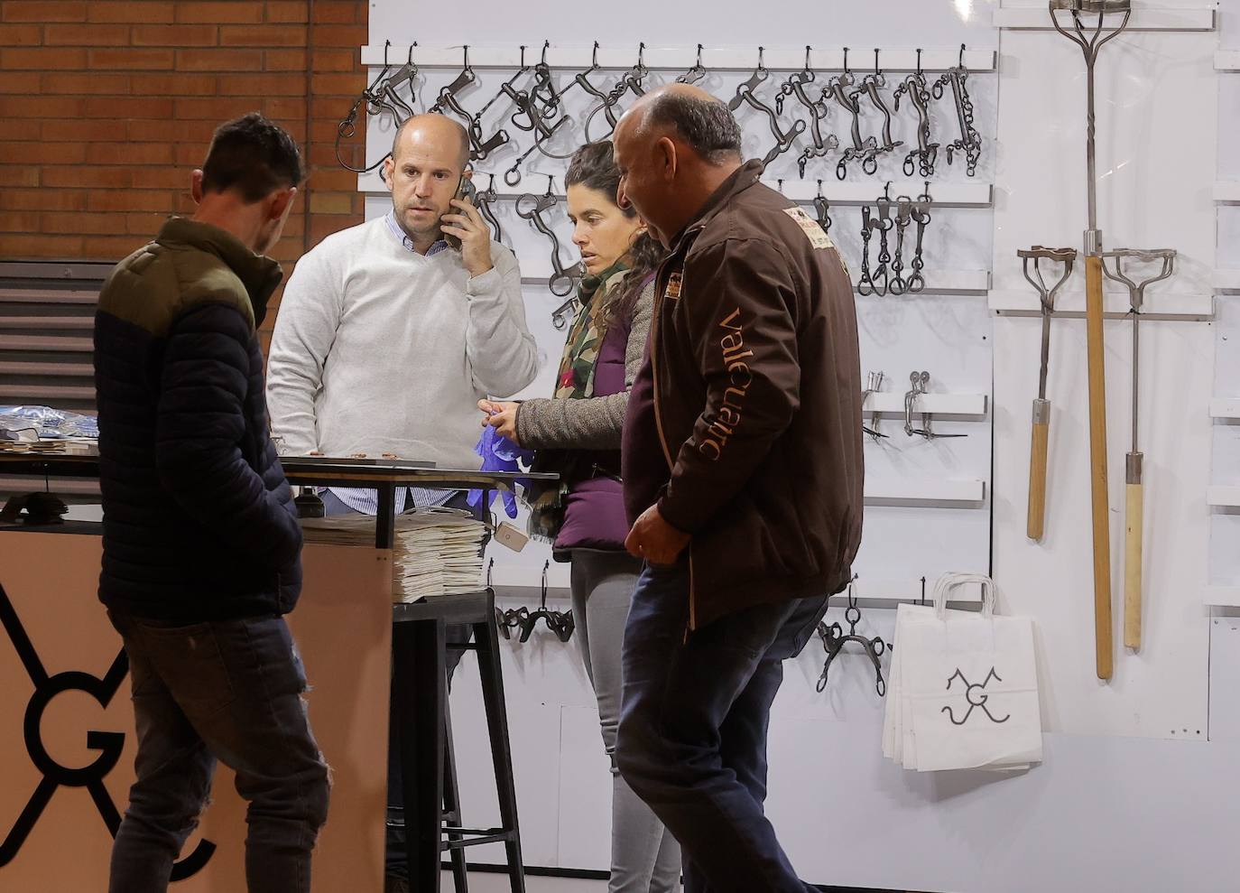 Preparativos para el SICAB en el Palacio de Congresos y Exposiciones de Sevilla