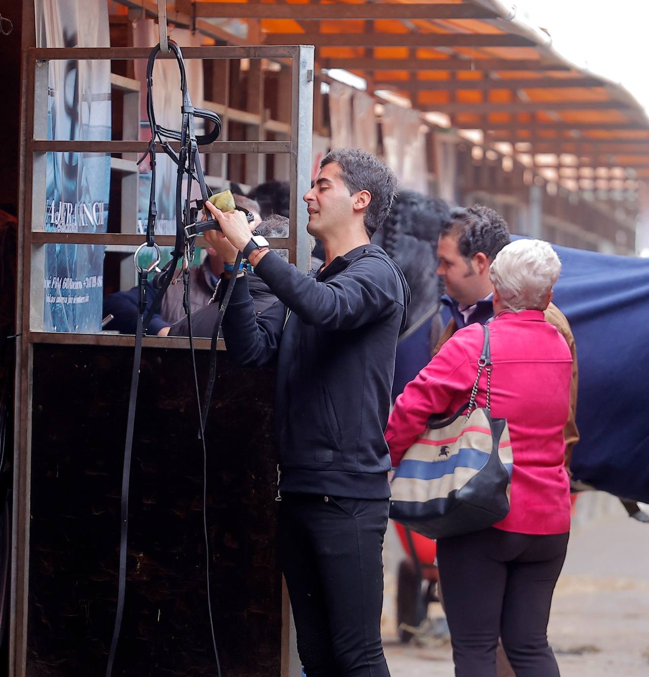 Preparativos para el SICAB en el Palacio de Congresos y Exposiciones de Sevilla