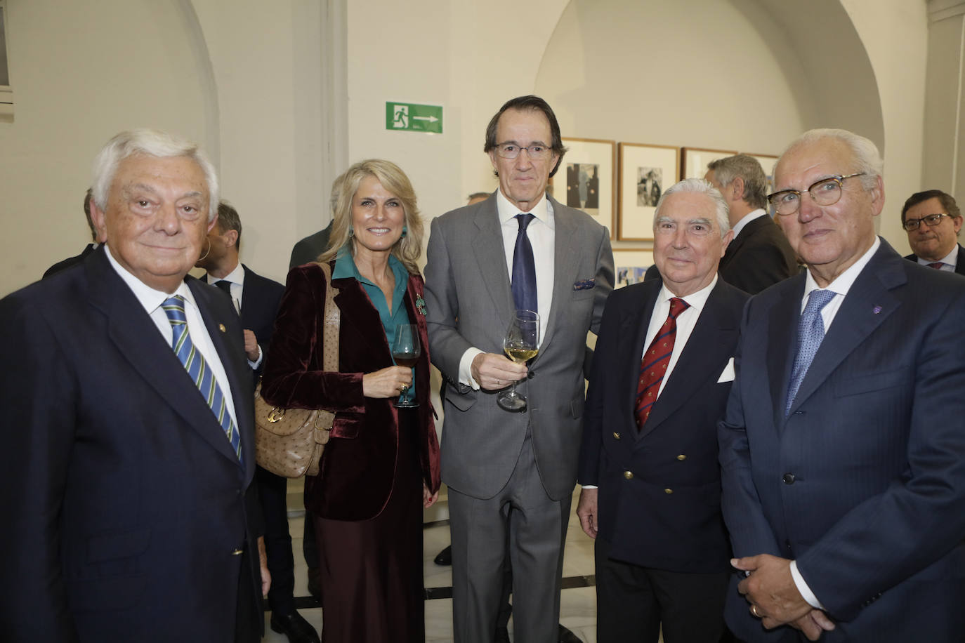 Francisco Herrero, Cristina Luque, Mauricio González, Enrique Moreno de la Cova y Eustasio Cobreros