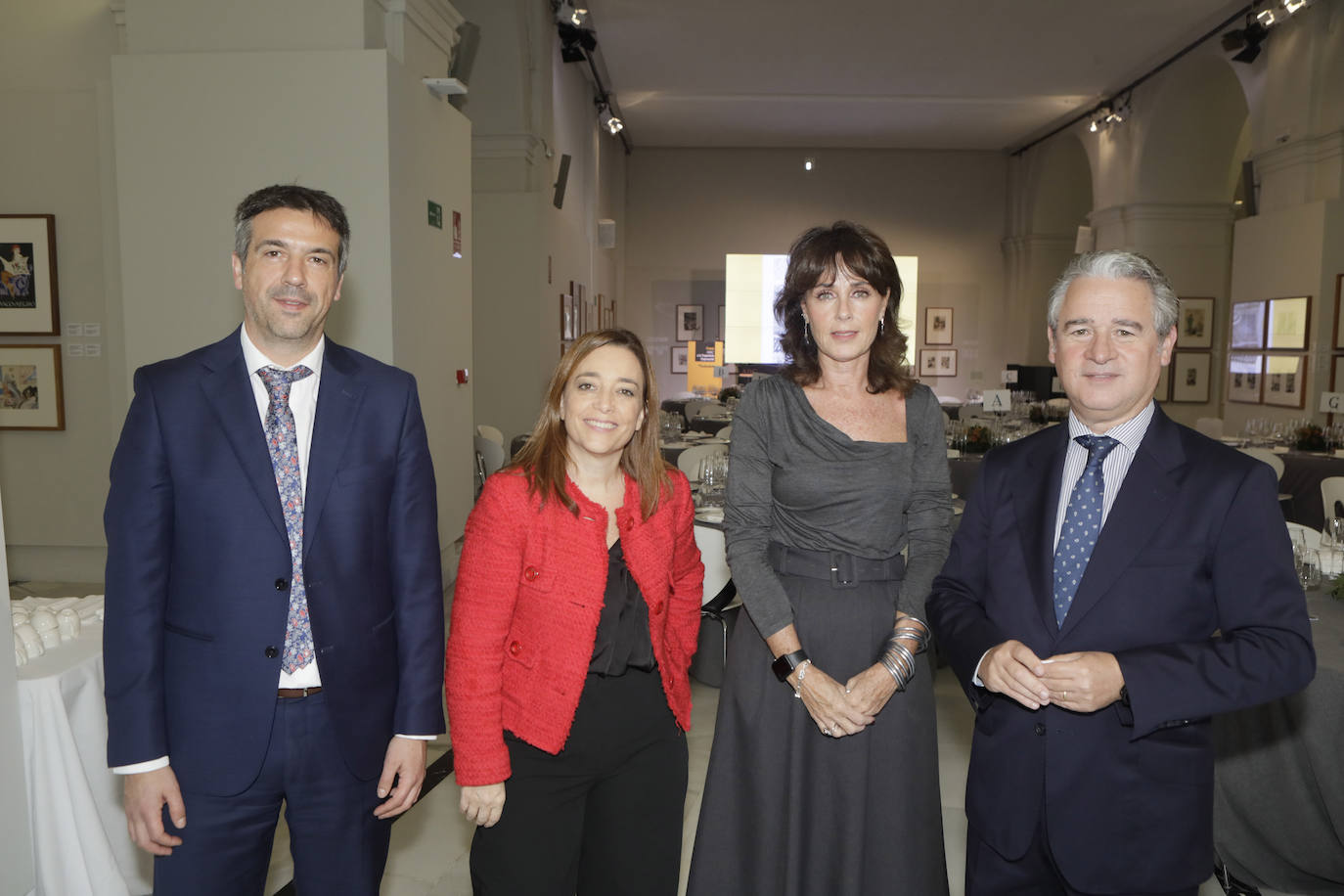 Juan Valdés, Virginia Zafra, Ana Pulpillo y Agustín Rodríguez