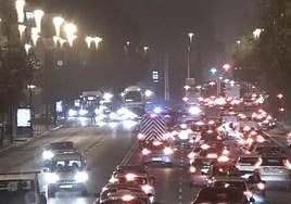 Dos accidentes múltiples complican el tráfico en las primeras horas de la mañana en Sevilla