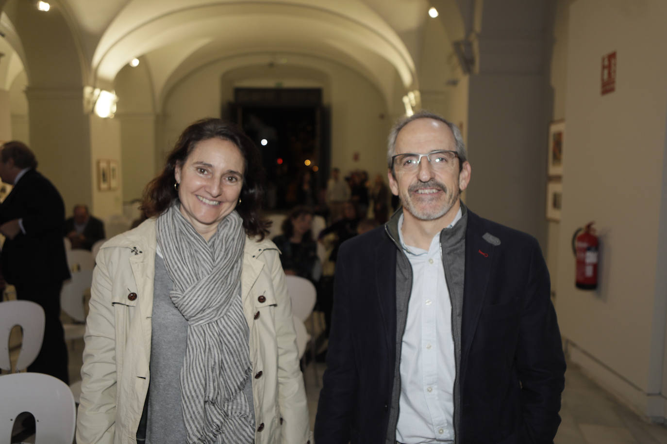 Arancha Bordas y Joaquín Bernal