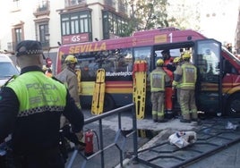 Tussam reactivará la línea C5 suspendida por el accidente de la plaza del Duque