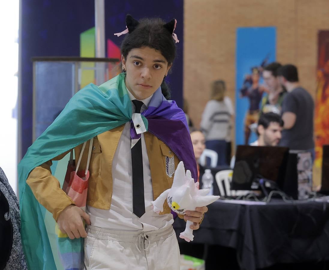 Asistentes a una nueva edición del Mangafest en Fibes