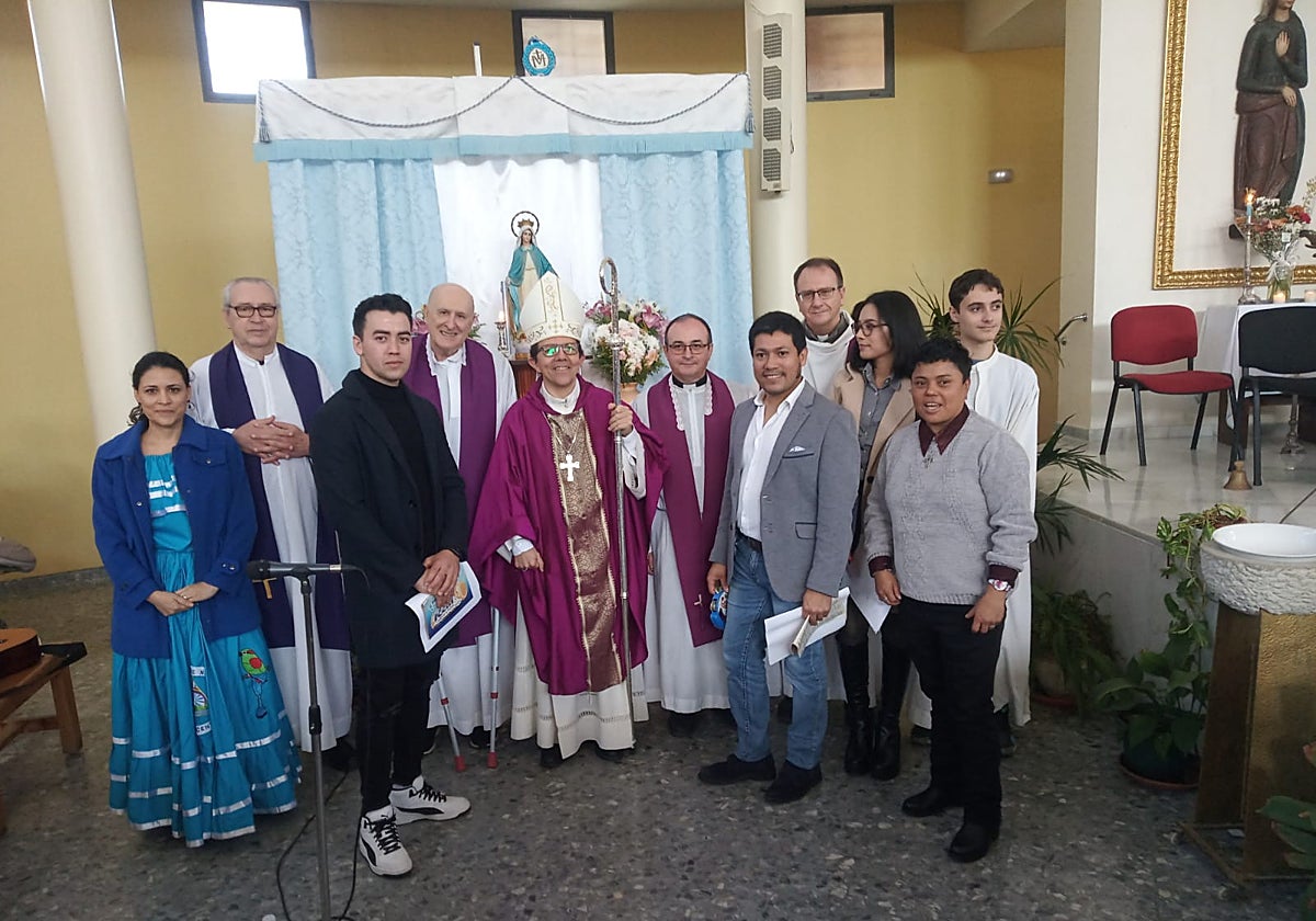 Gritería inmaculista en la Barzola