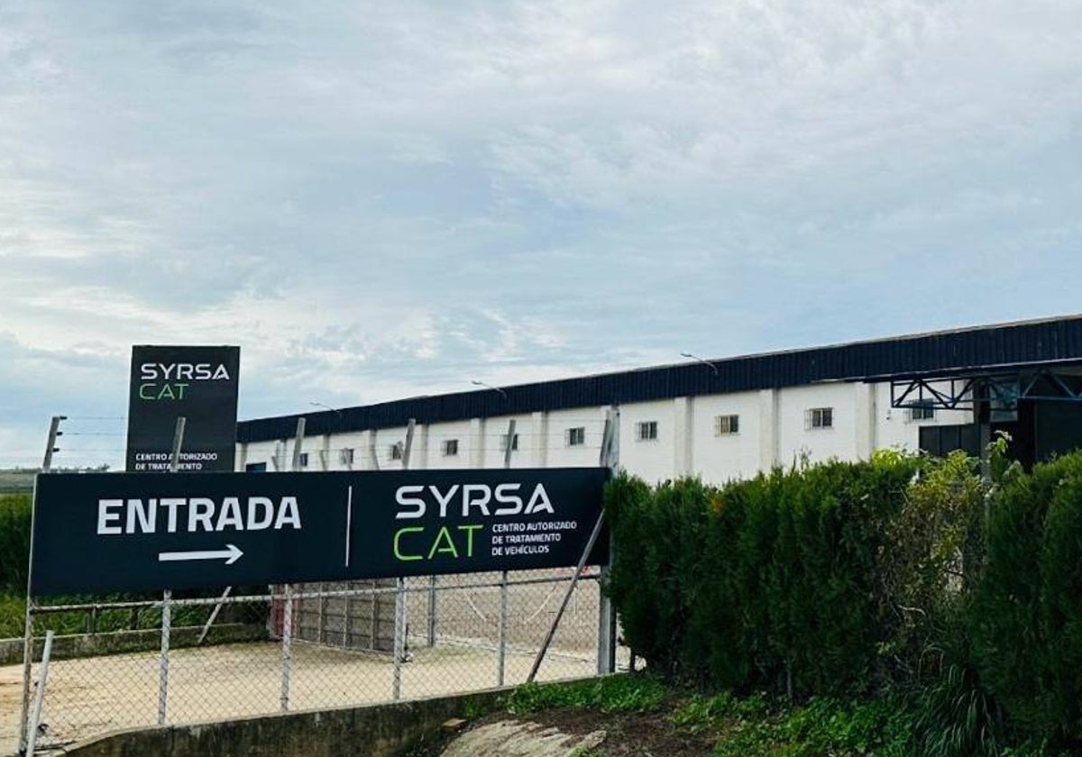 Centro Autorizado de Tratamiento de Vehículos que Syrsa acaba de comprar en Manzanilla (Huelva)