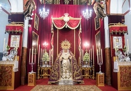 El besamanos de la Virgen de la O