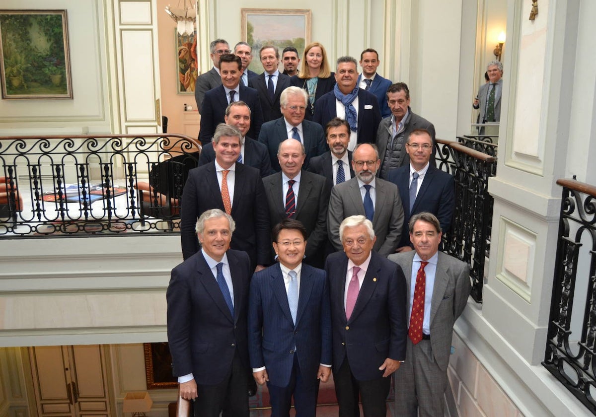 Visita del Embajador del embajador de Corea del Sur a la Cámara de Comercio de Sevilla