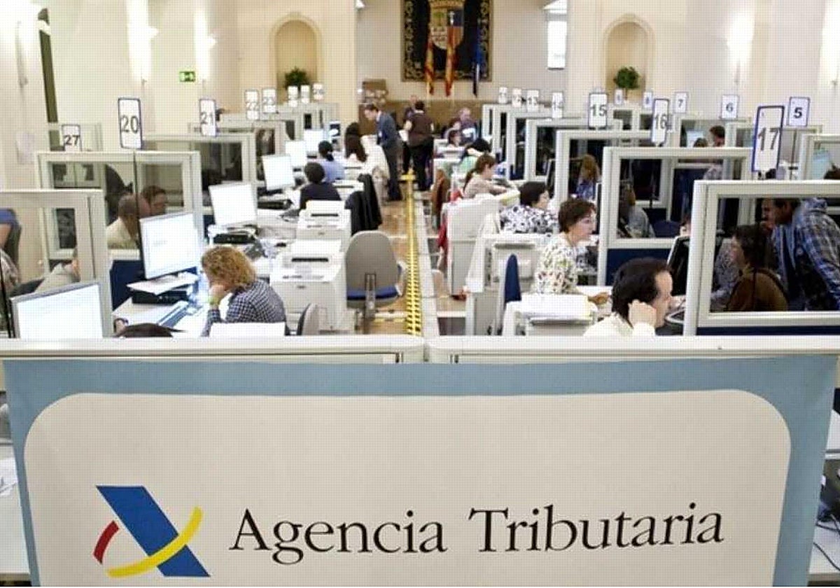 Oficinas de Hacienda una campaña de la Declaración de la Renta