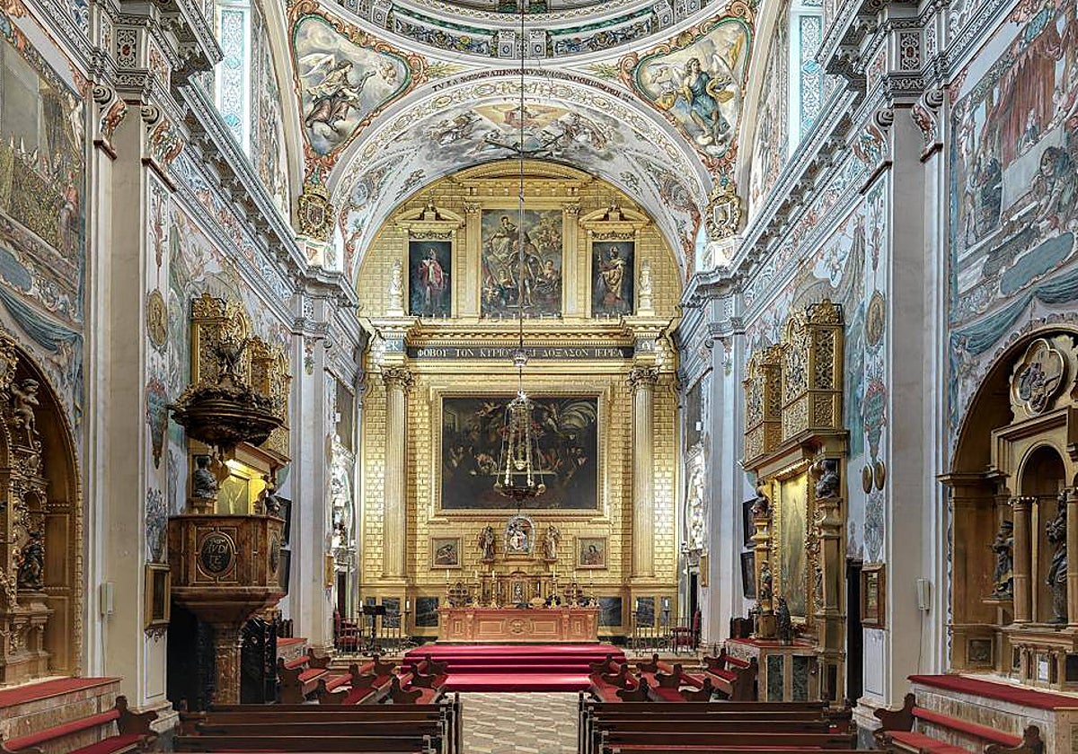 La iglesia del Hospital de los Venerables