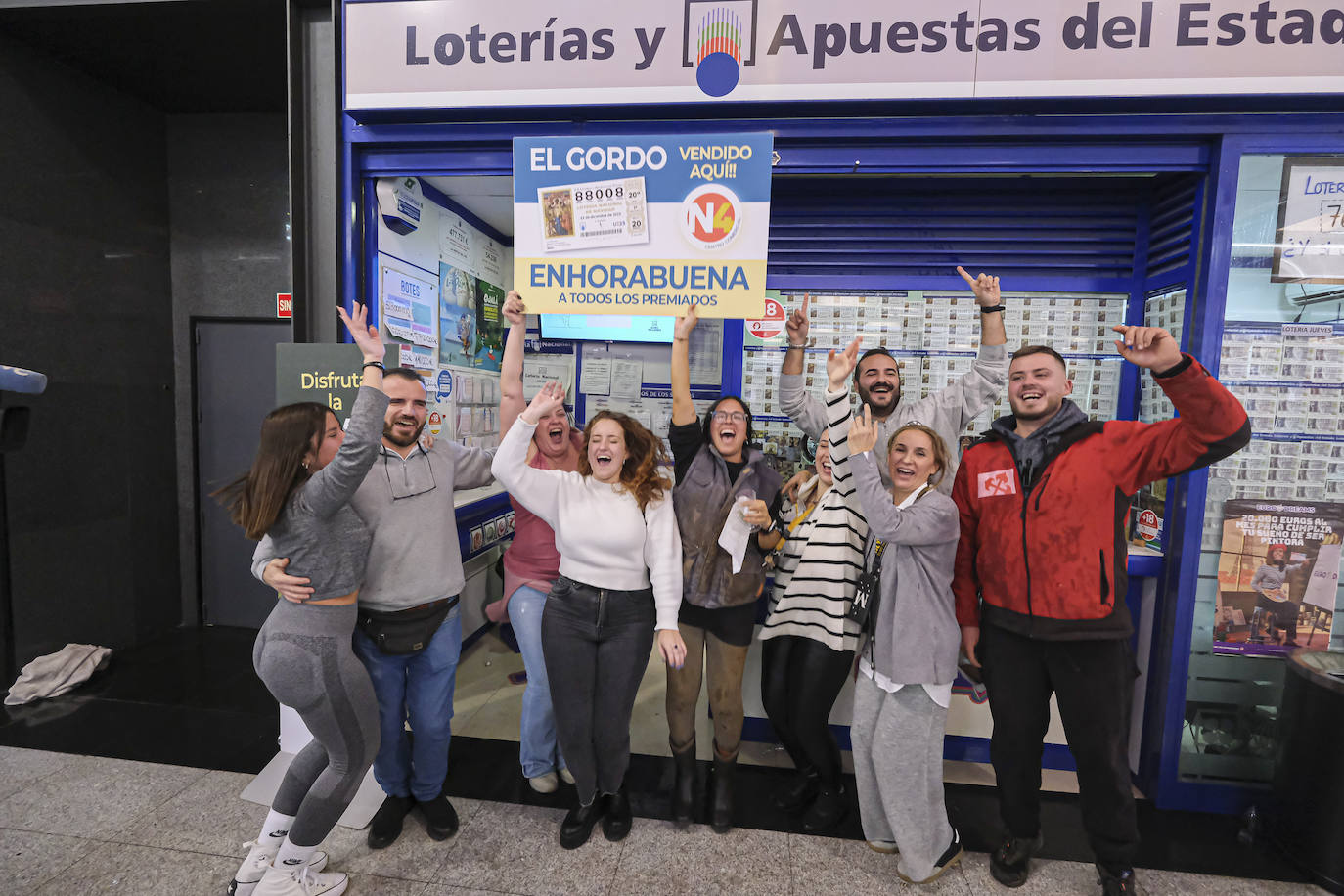 El Gordo de la Lotería de Navidad 2023 deja 60 millones de euros en Écija