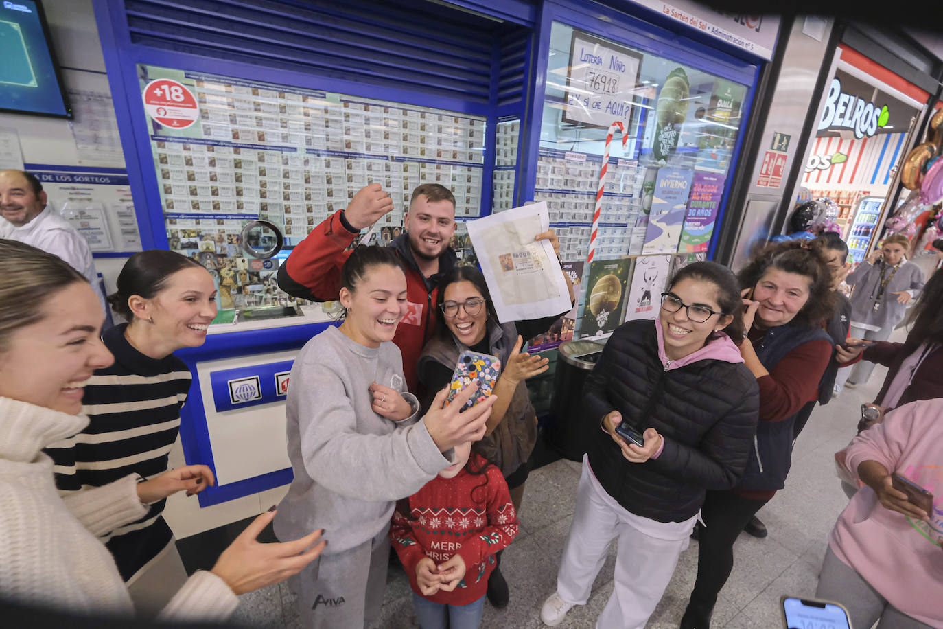 El Gordo de la Lotería de Navidad 2023 deja 60 millones de euros en Écija