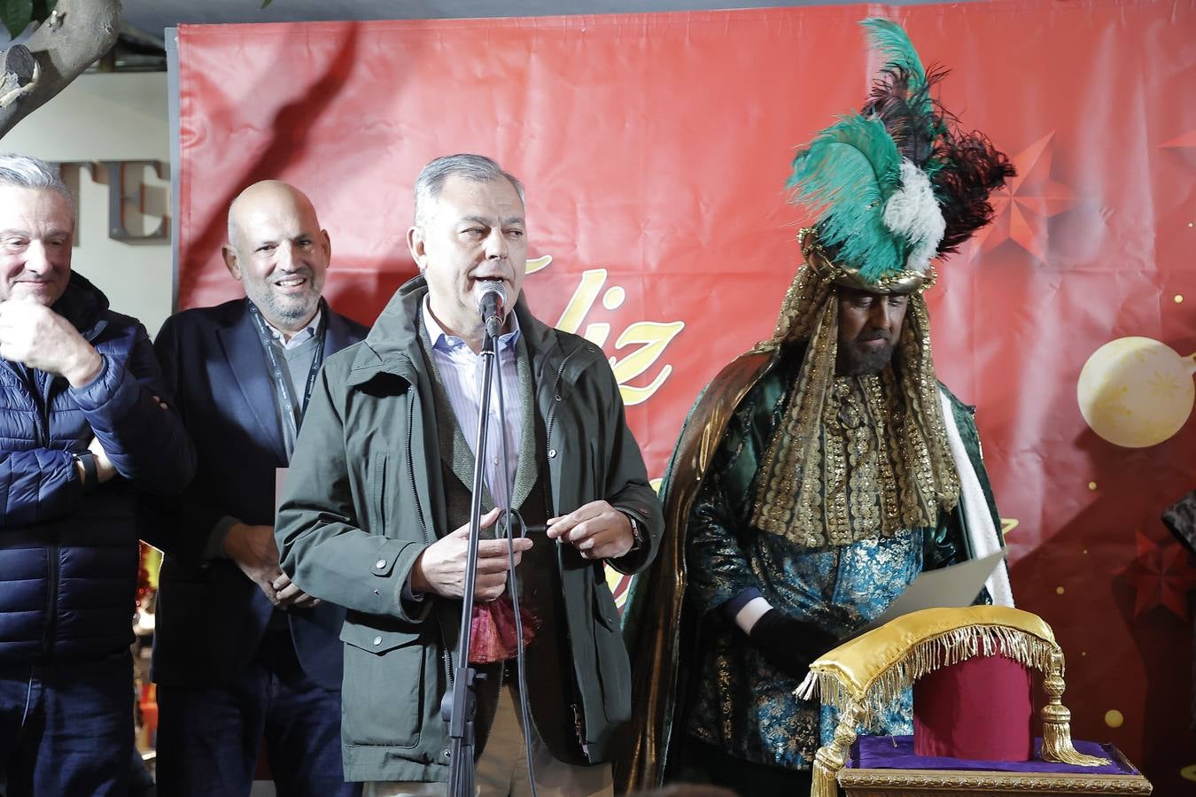 El barrio de Los Remedios se echó a la calle para acompañar al Heraldo en su visita a la ciudad