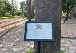 El código QR llega al parque de María Luisa de Sevilla