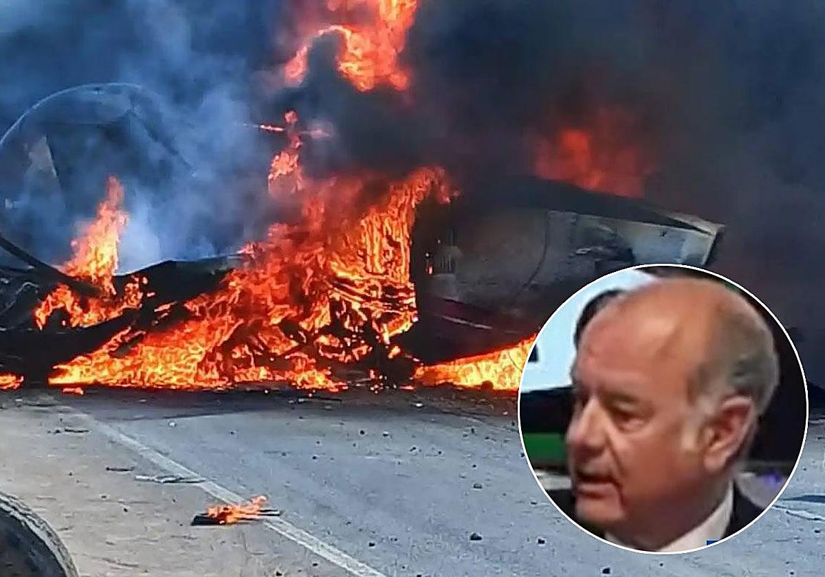 Fernando Solans, en una entrevista que dio en febrero