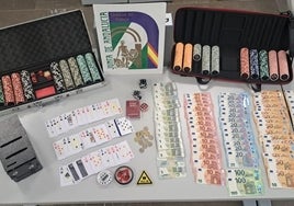 Desmantelan en El Cuervo un casino que organizaba partidas de póquer clandestinas