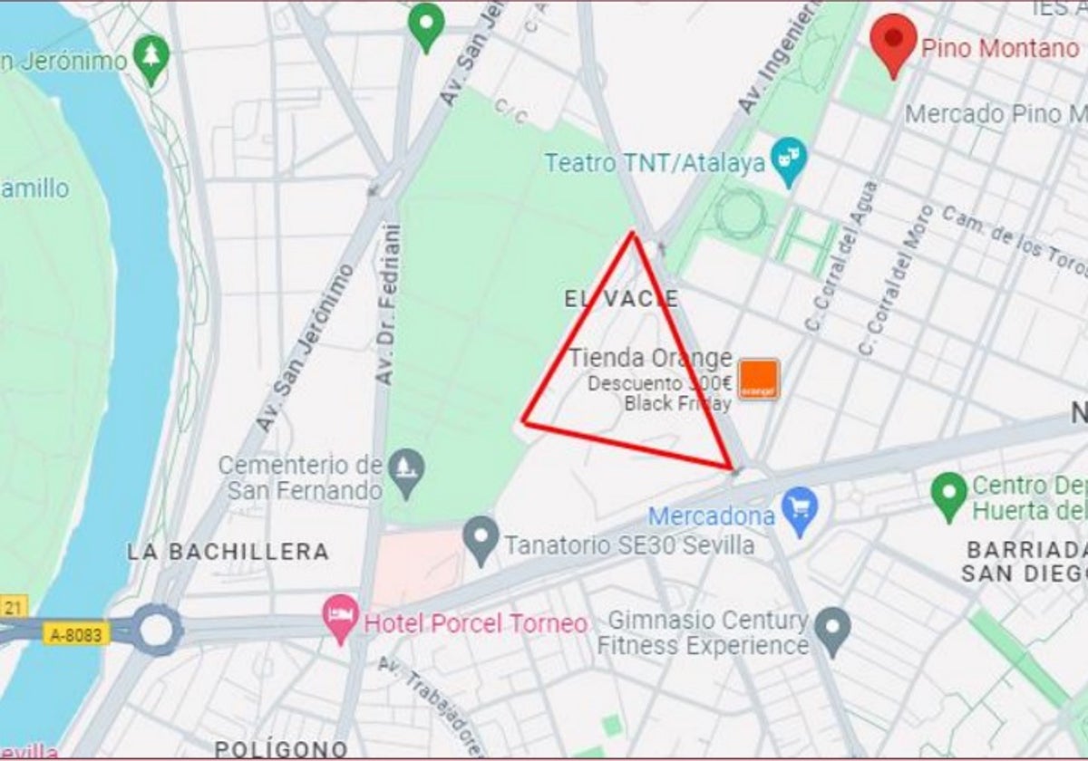 Una de las ubicaciones que señala el informe tecnológico forense