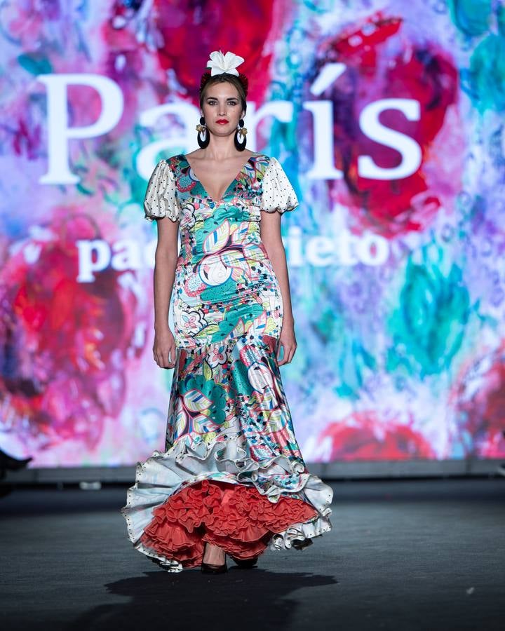Imágenes de los modelos presentados por Paco Prieto en el We Love Flamenco 2024