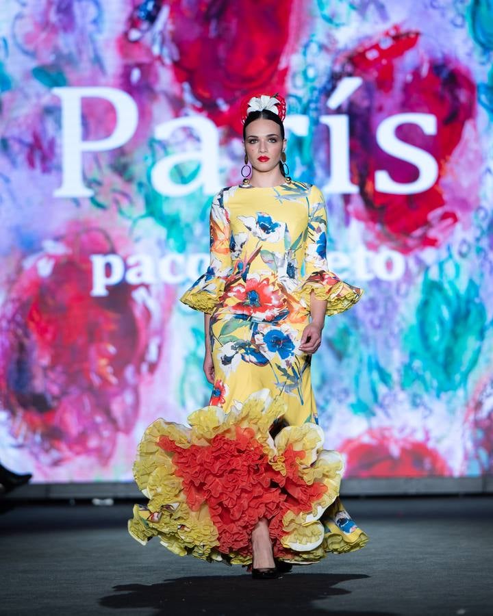 Imágenes de los modelos presentados por Paco Prieto en el We Love Flamenco 2024