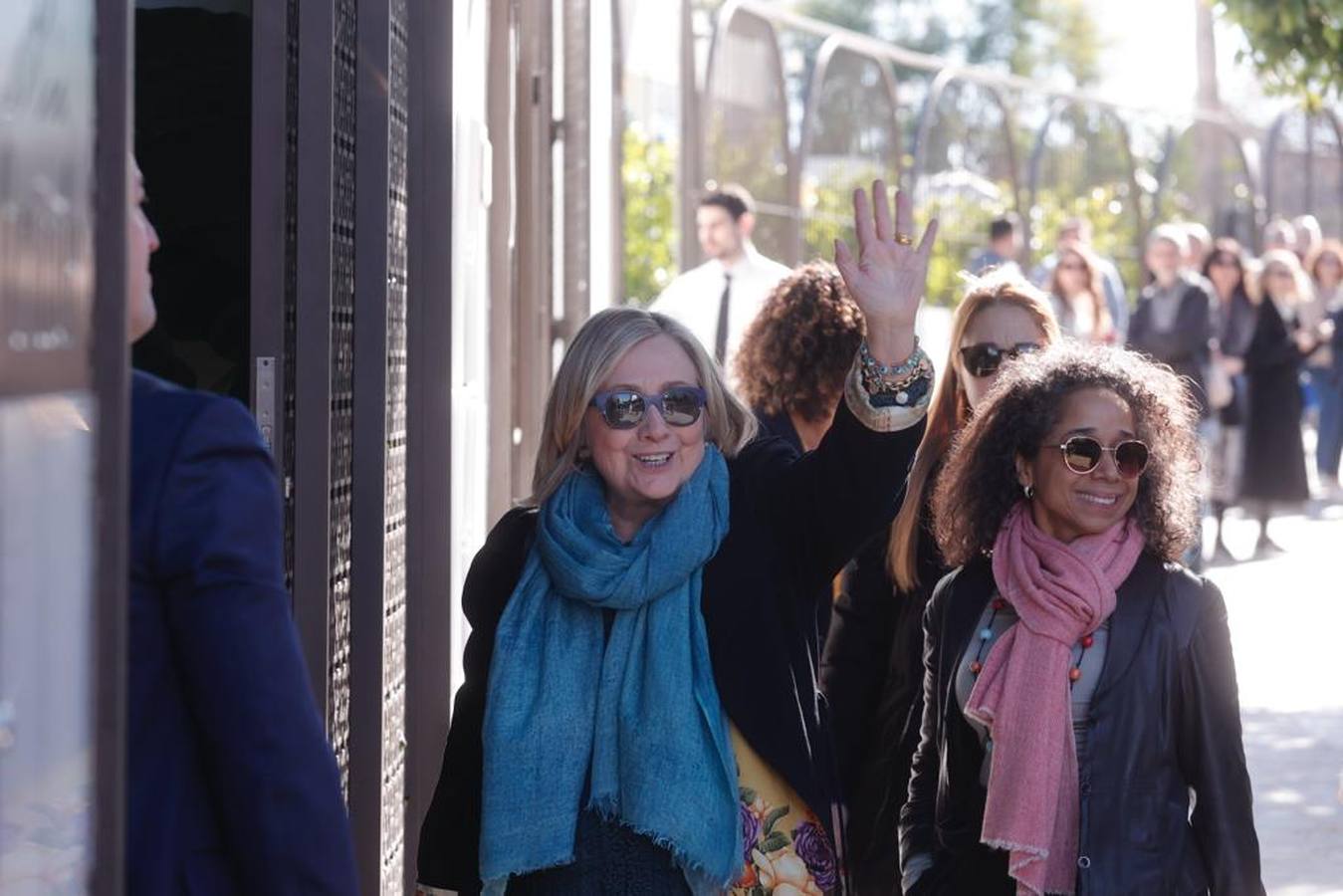 Visita privada de Hillary Clinton a Sevilla