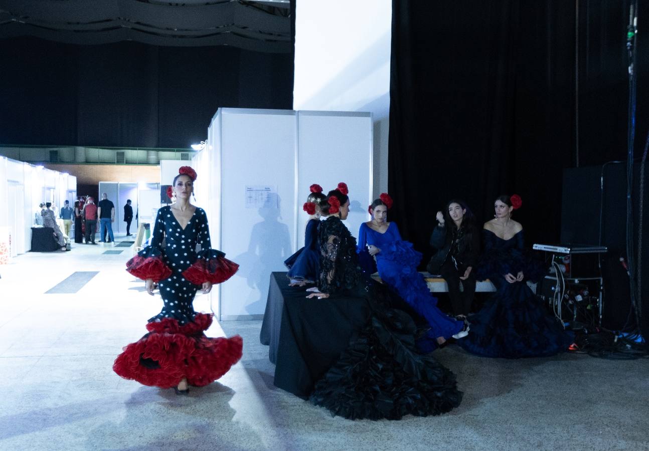 Un momento de la preparación de un desfile en Simof 2024