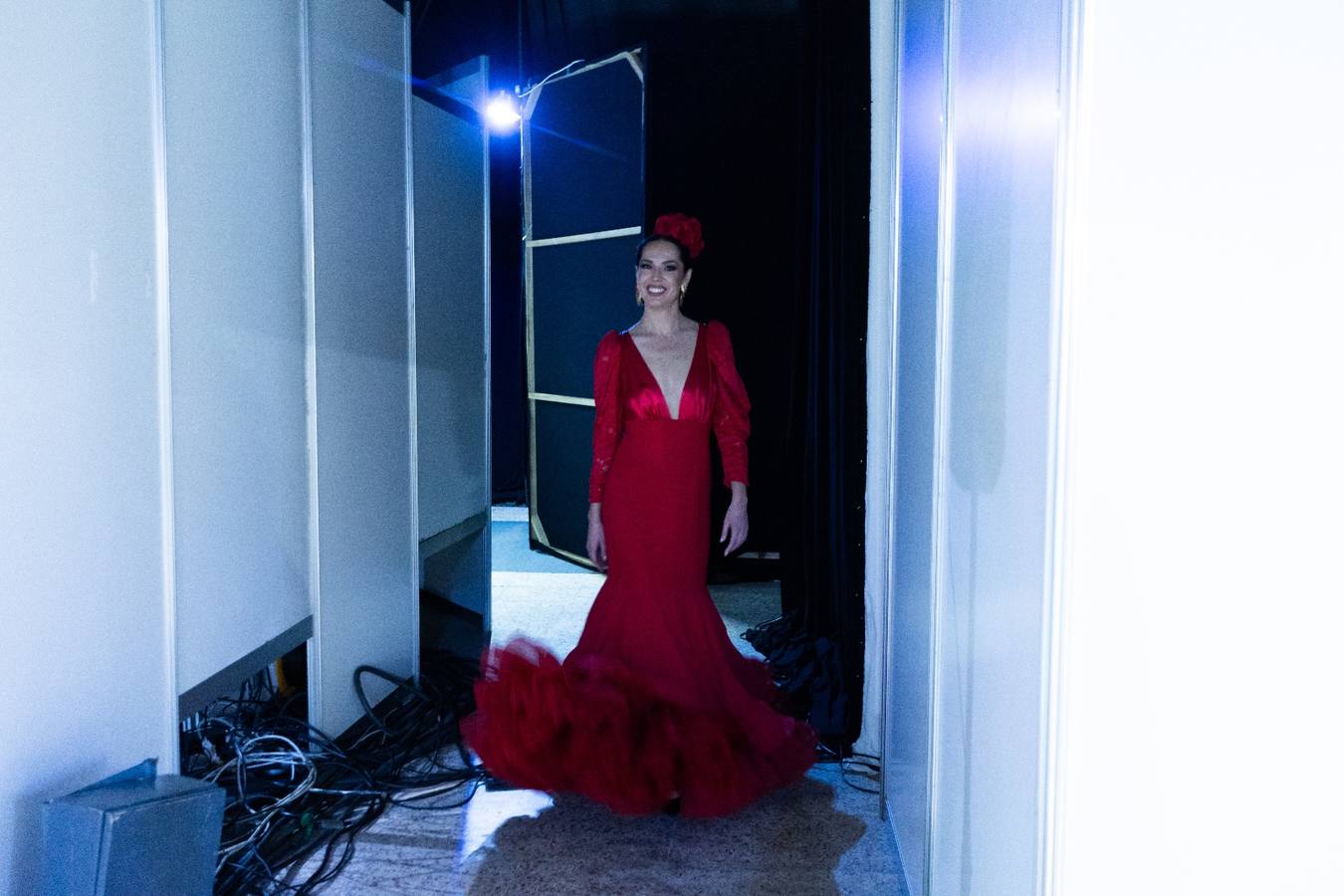 Un momento de la preparación de un desfile en Simof 2024