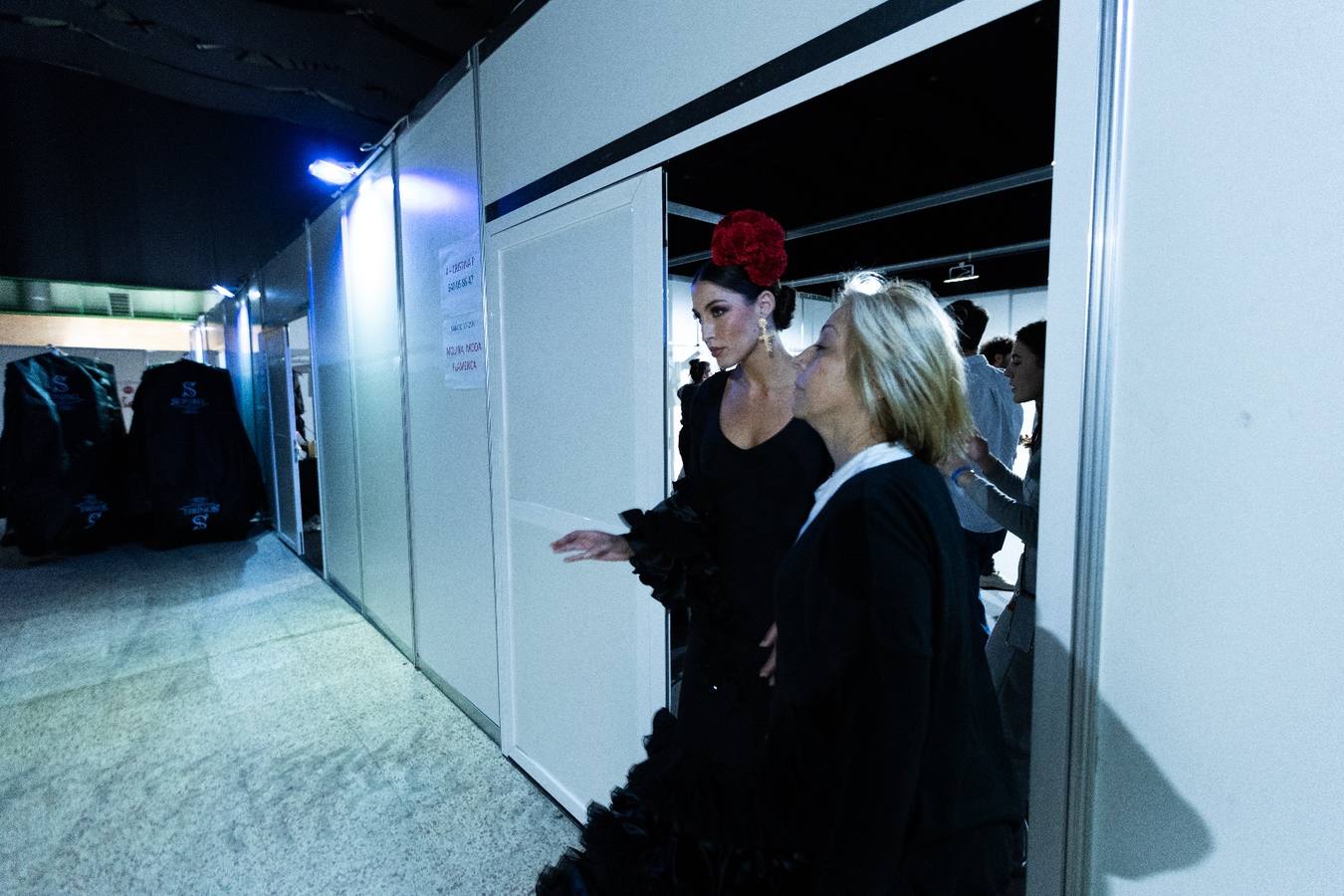 Un momento de la preparación de un desfile en Simof 2024