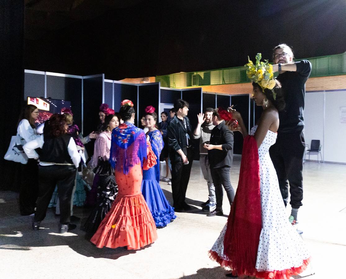 Un momento de la preparación de un desfile en Simof 2024