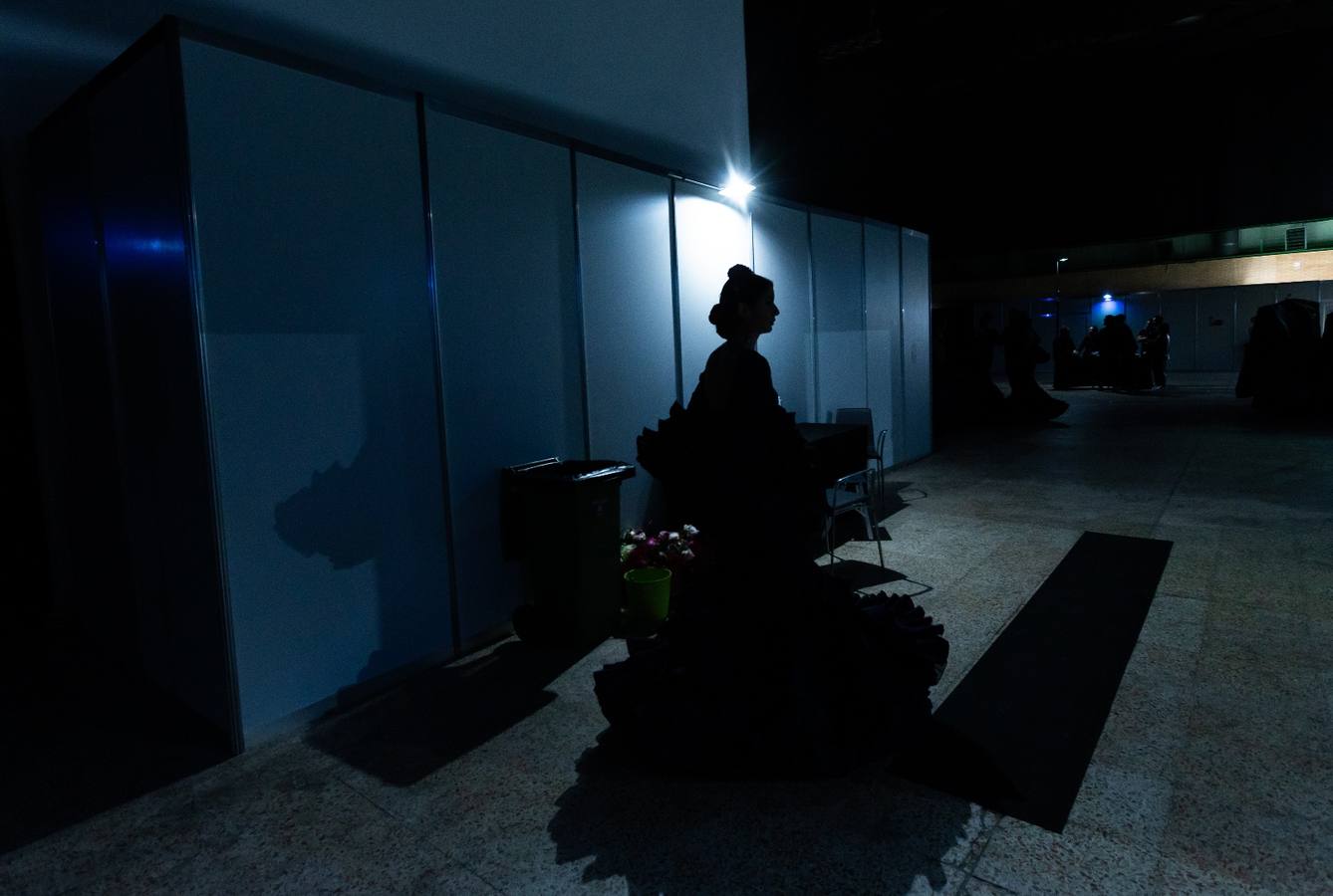 Un momento de la preparación de un desfile en Simof 2024