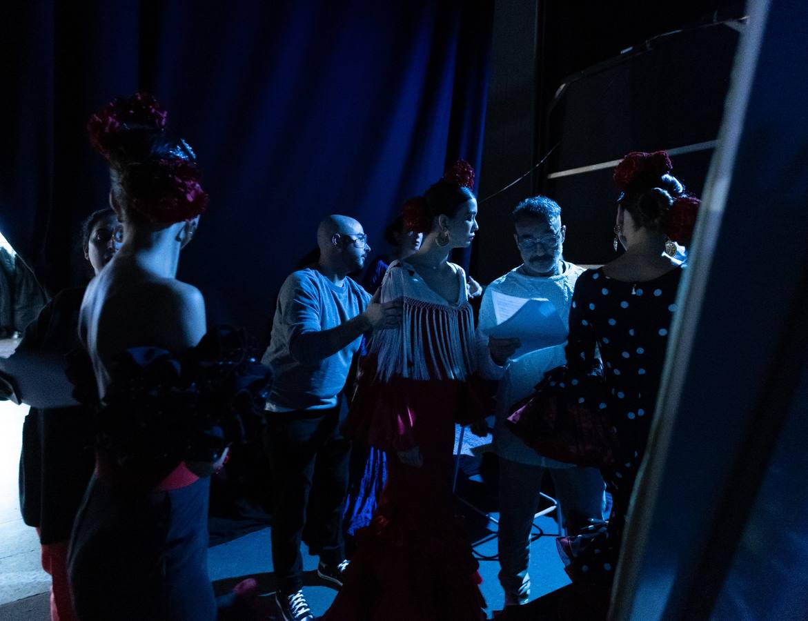 Un momento de la preparación de un desfile en Simof 2024