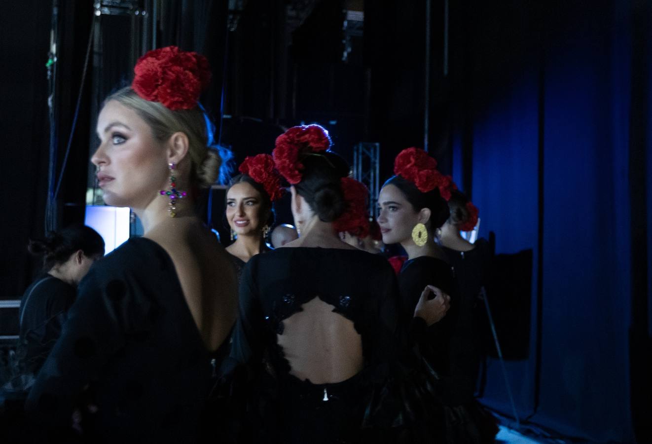 Un momento de la preparación de un desfile en Simof 2024