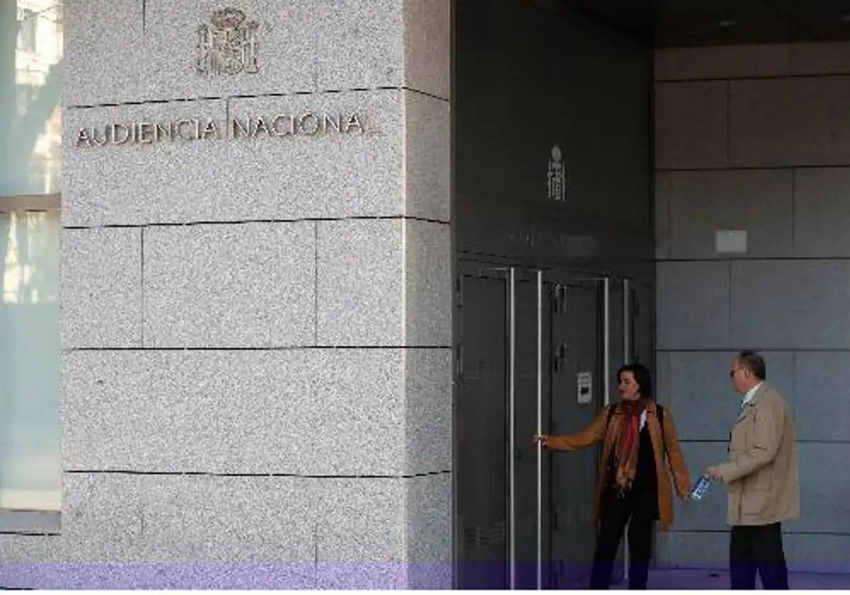 Fachada de la Audiencia Nacional