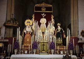 Los titulares del Carmen recibirán culto en los Terceros