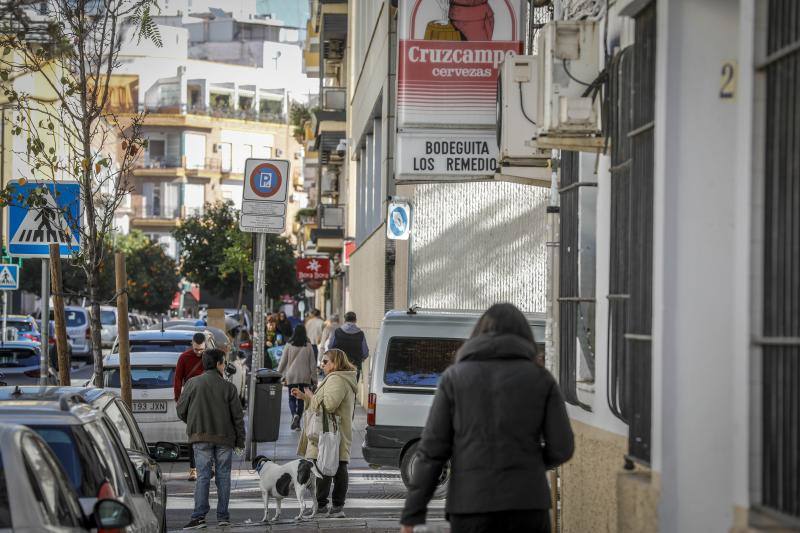 Imágenes sobre el barrio sevillano de Los Remedios