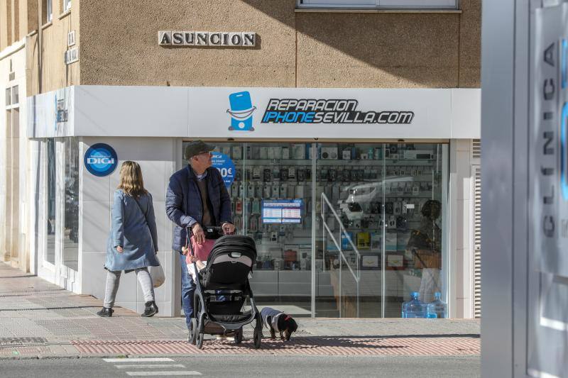 Imágenes sobre el barrio sevillano de Los Remedios