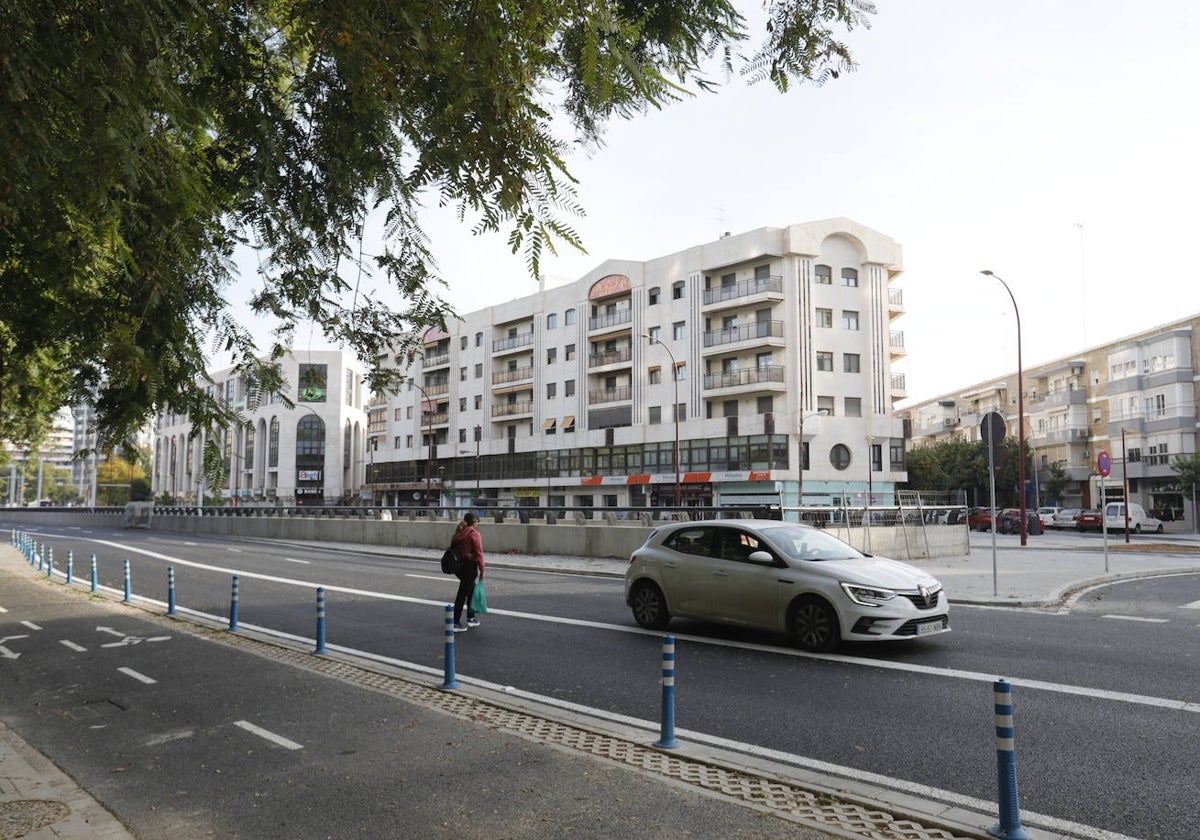 La avenida de San Francisco Javier abierta al tráfico