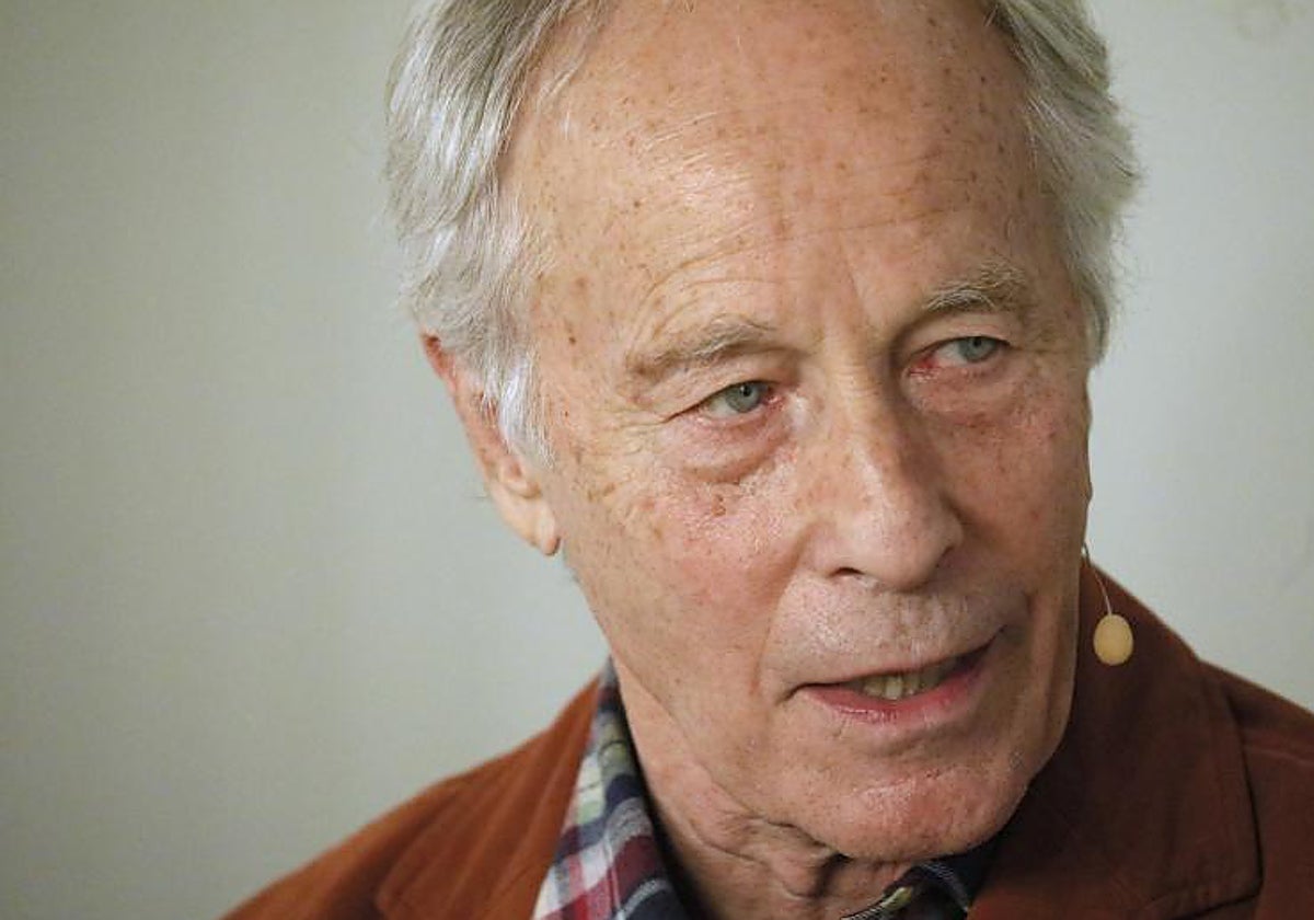 Richard Ford durante la conferencia que ha ofrecido en el Festival 'Escribidores' en la Fundación Unicaja