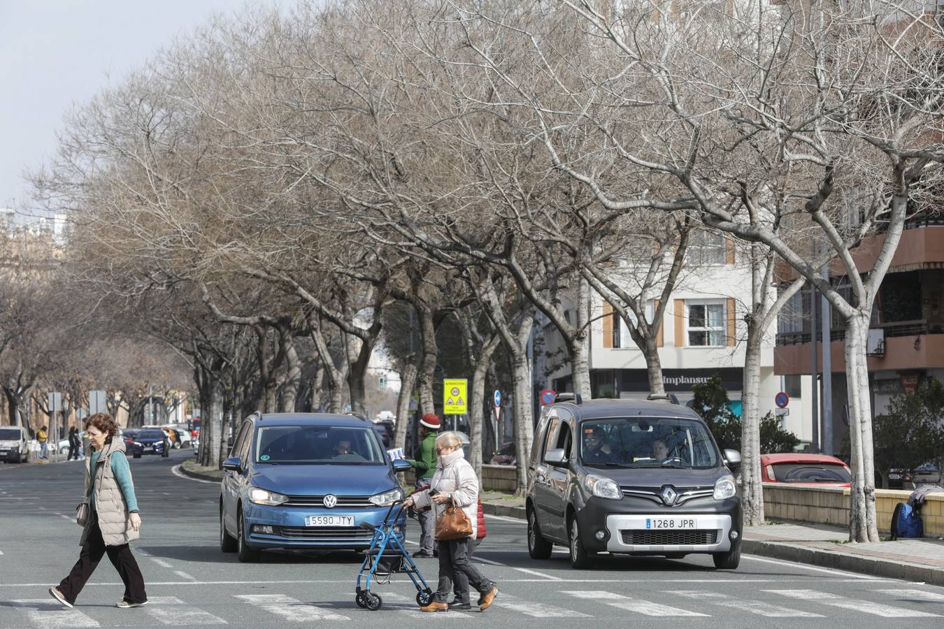 Imágenes del barrio de la Calzada, en pleno corazón de Sevilla