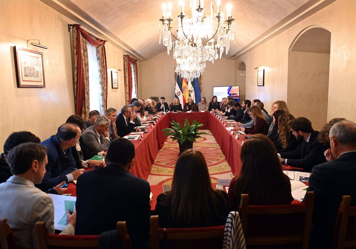 Presentación a empresas del 'hub' industrial orientado hacia la aviación sostenible en Jerez