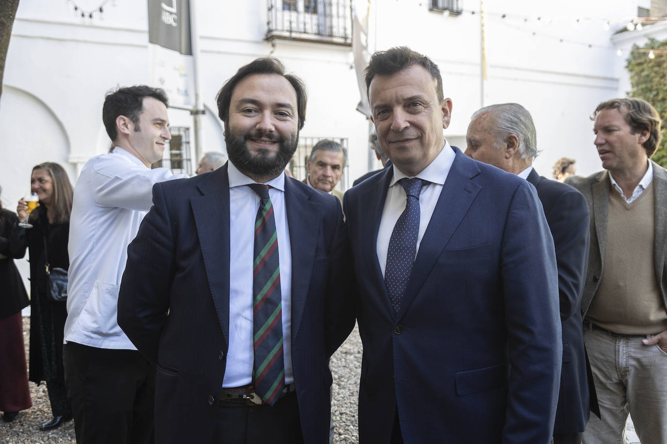 Alejandro González y Emilio Ponce