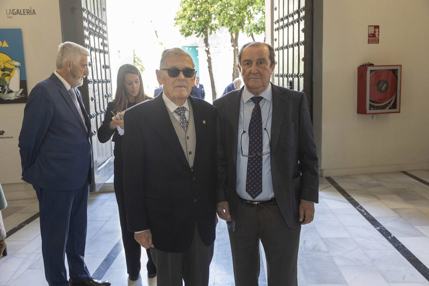 Rafael Gálvez y Luis Pereira