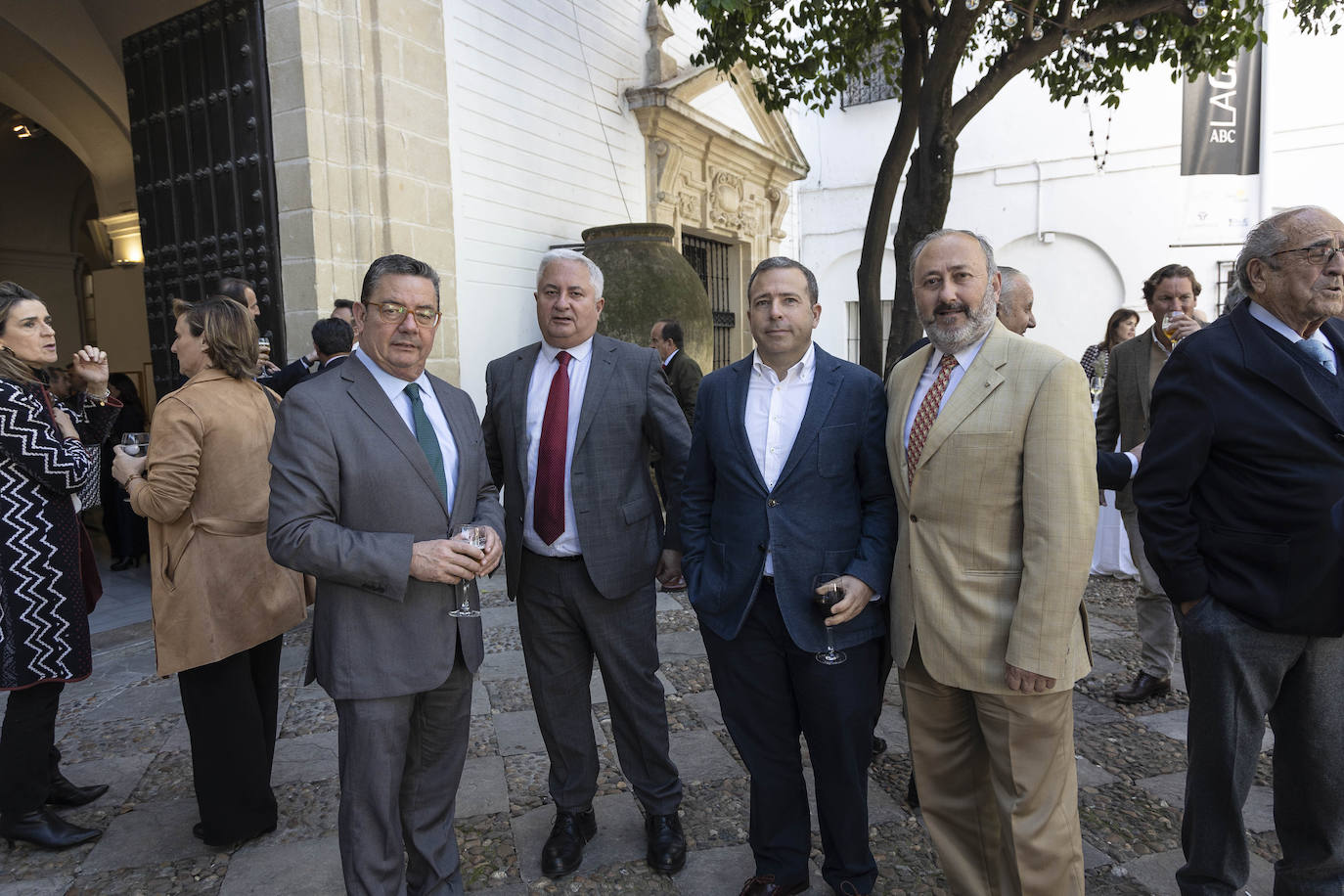 Gabriel Cabello, Eduardo Rodríguez, Jesús Juárez e Iñigo Osuna