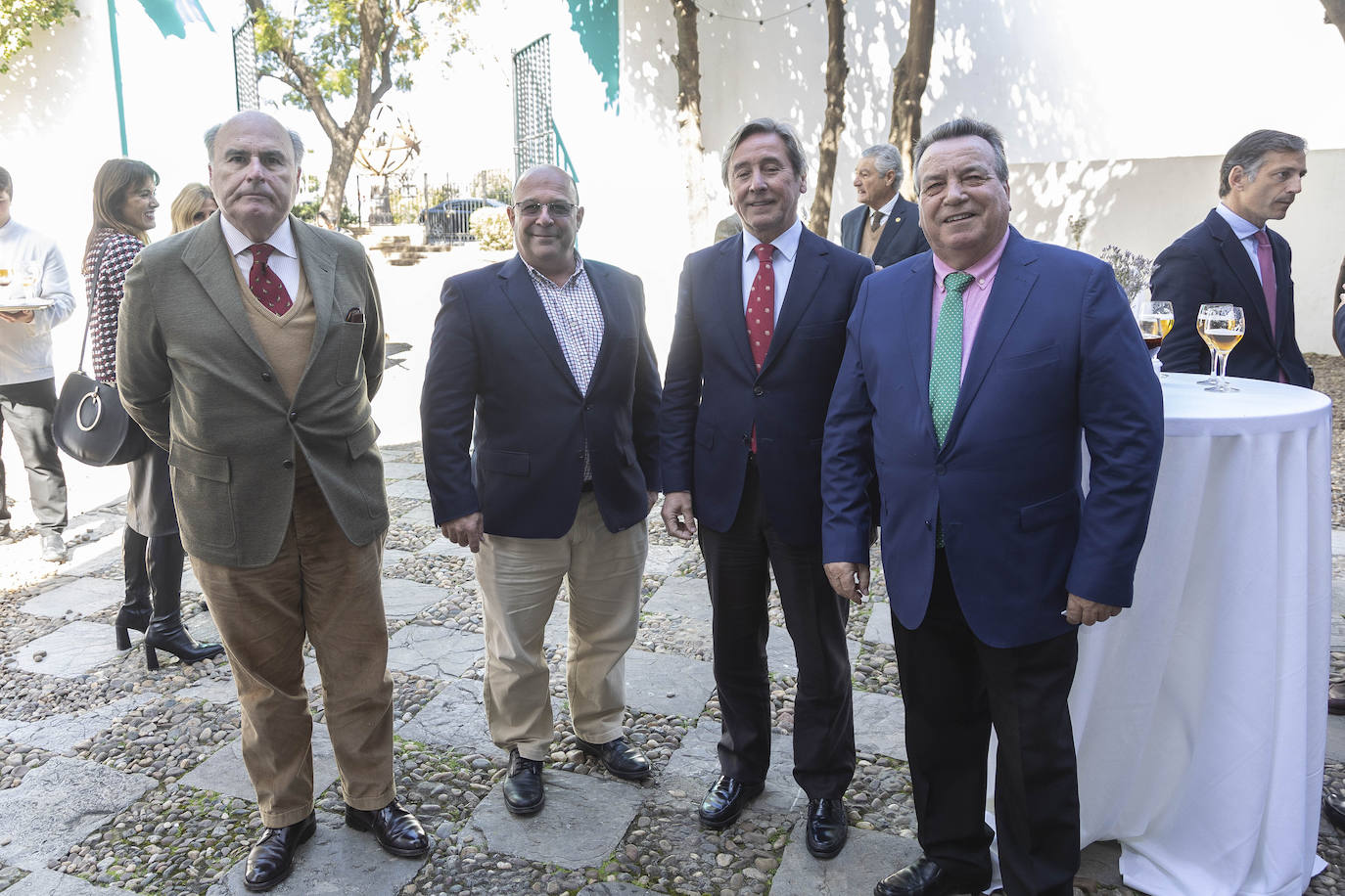 Cristóbal Moreno, Olivier Crassous, Antonio de Mora y Antonio de Segura