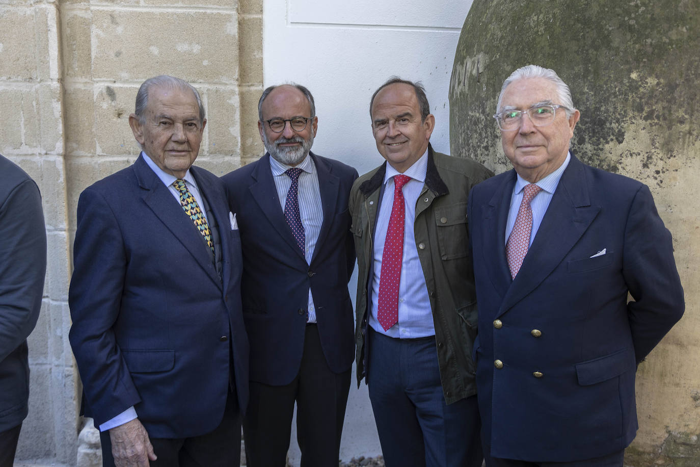 José Bohórquez, Javier López-Esparza, Luis Marín y Enrique Moreno de la Cova