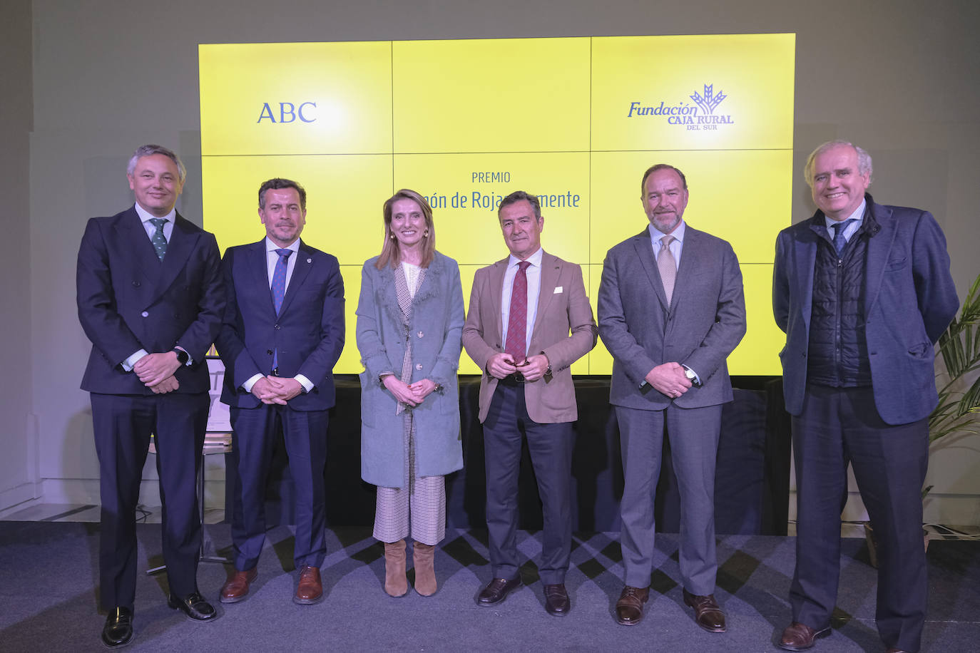 Alberto García Reyes, Carlos León, Rosa Gallardo, Jerónimo Cejudo, José Luis García Palacios y Eduardo Martín