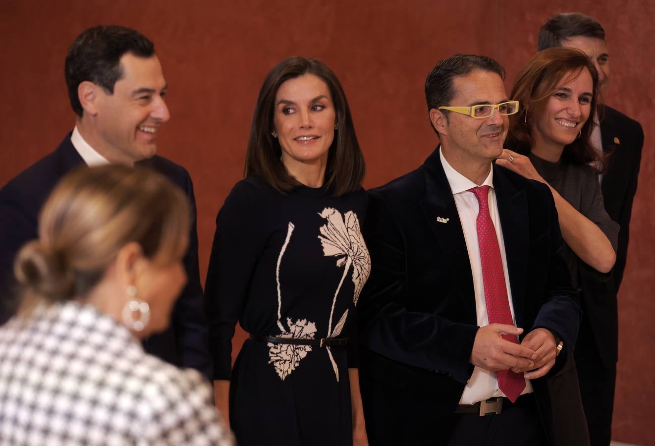 Momento del acto oficial al que ha asistido la Reina Doña Letizia, muy comprometida con la investigación de las enfermedades raras