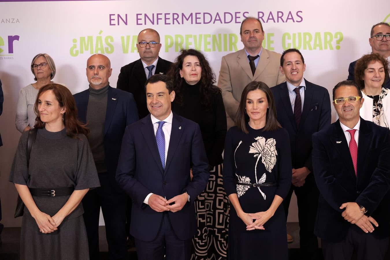 Momento del acto oficial al que ha asistido la Reina Doña Letizia, muy comprometida con la investigación de las enfermedades raras